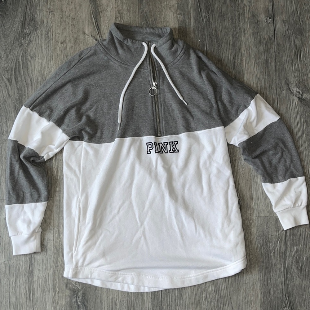 PINK Quarter Zip Pullover